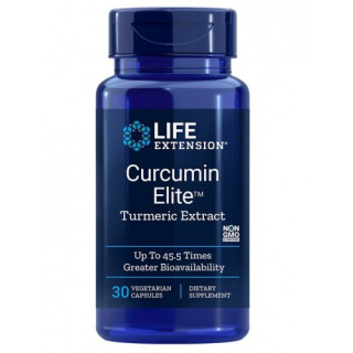 Life Extension - Curcumin Elite Turmeric Extract - 30 kapsułek wegetariańskich