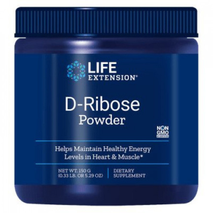 Life Extension - D-Ribose Powder - 150 grams