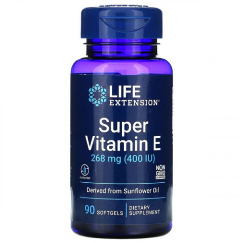 Life Extension -Super Vitamin E - 268mg - 90 kapsułek