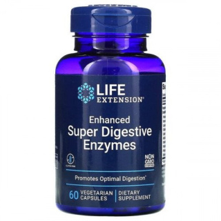 Life Extension - Enhanced Super Digestive Enzymes - 60 kapsułek wegetariańskich