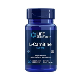 Life Extension - L-Carnitine, 500mg - 30 kapsułek wegetariańskich