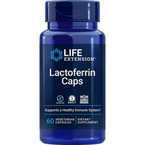 Life Extension - Lactoferrin Caps - 60 kapsułek