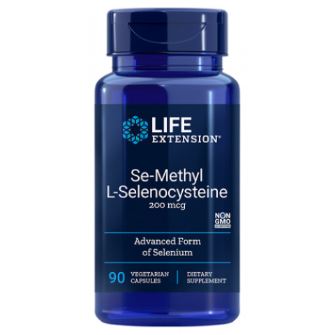 Life Extension - Se-Methyl L-Selenocysteine, 200mcg - 90 kapsułek wegetariańskich