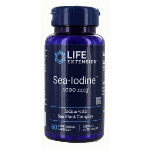 Life Extension - Sea Iodine, 1000mcg - 60 kapsułek wegetariańskich