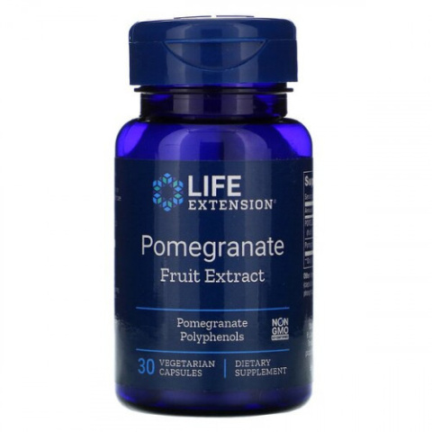 Life Extension - Pomegranate Fruit Extract - 30 vcaps