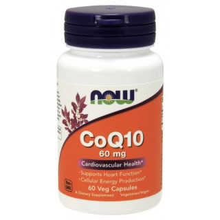 NOW Foods - CoQ10 60mg - 60 kapsułek