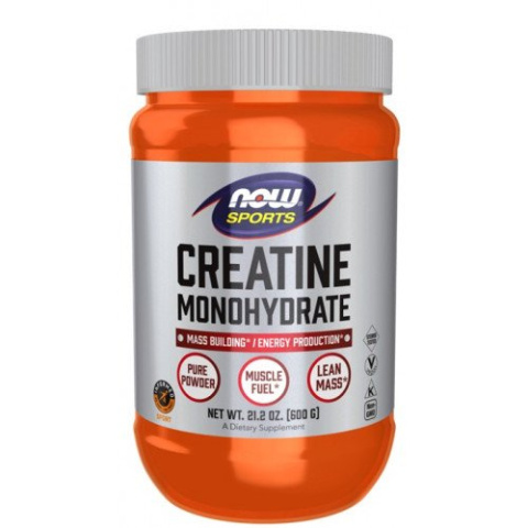 NOW Foods - Creatine Monohydrate - 600 g (proszek) NOW Foods - Creatine Monohydrate - 600 g (proszek)