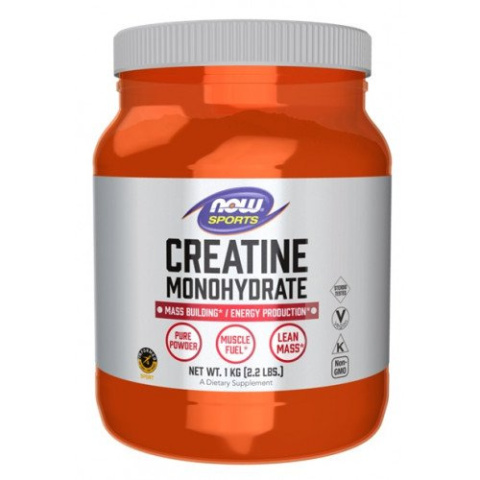 NOW Foods - Creatine Monohydrate - 1000 g (proszek) NOW Foods - Creatine Monohydrate - 1000 g (proszek)