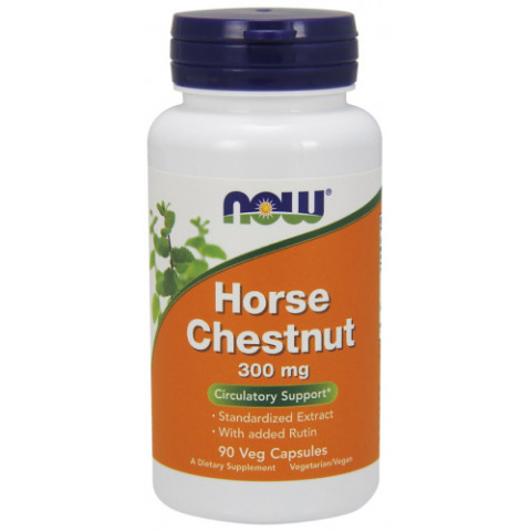 NOW Foods - Horse Chestnut - 300mg - 90 vcaps NOW Foods - Horse Chestnut - 300mg - 90 vcaps