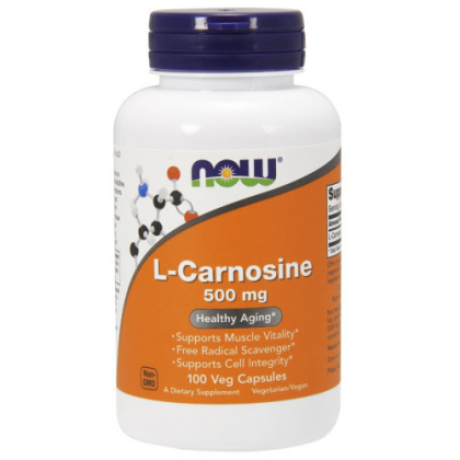 NOW Foods - L-Carnosine - 500mg - 100 vcaps