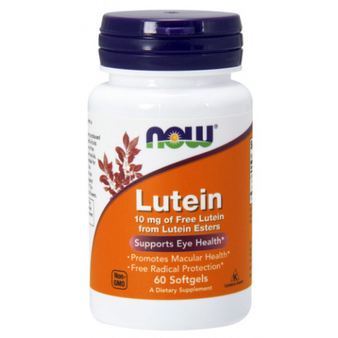 NOW Foods - Lutein - 10mg - 60 softgels