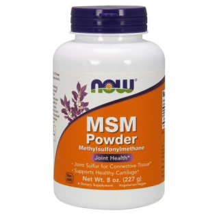 NOW Foods - MSM Methylsulphonylmethane Powder - 227 grams