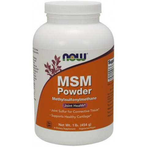 NOW Foods - MSM Methylsulphonylmethane Powder - 454 grams NOW Foods - MSM Methylsulphonylmethane Powder - 454 grams