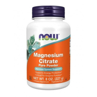 NOW Foods - Magnesium Citrate Pure Powder - 227 grams