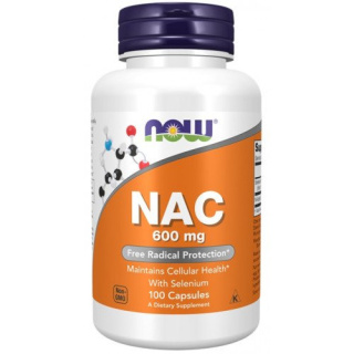 NOW Foods - NAC with Selenium - 600mg - 100 caps