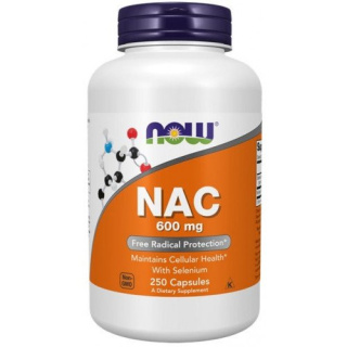 NOW Foods - NAC with Selenium - 600mg - 250 caps