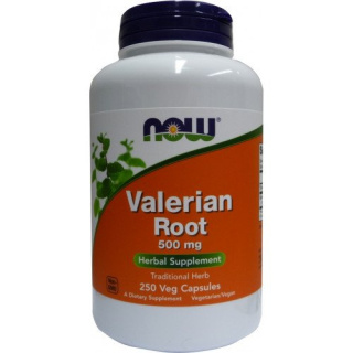 NOW Foods - Valerian Root, 500mg - 250 kapsułek