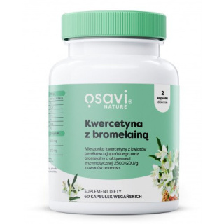 Osavi - Kwercetyna z Bromelainą - 60 kapsułek