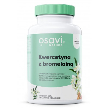 Osavi - Kwercetyna z Bromelainą - 120 kapsułek