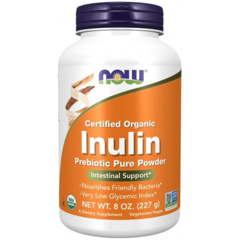 NOW Foods - Inulin Prebiotic Pure Powder - 227 grams NOW Foods - Inulin Prebiotic Pure Powder - 227 grams