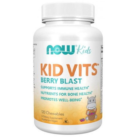 NOW Foods - Kid Vits, Berry Blast - 120 chewables NOW Foods - Kid Vits, Berry Blast - 120 chewables