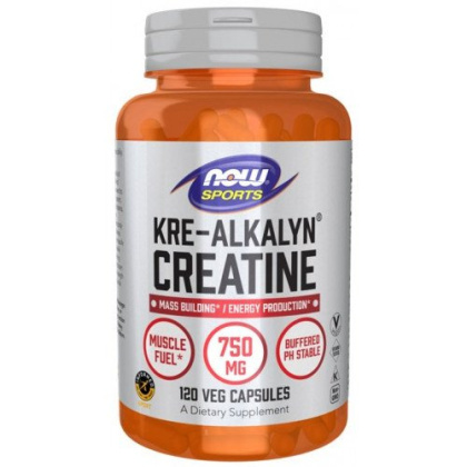 NOW Foods - Kre-Alkalyn Creatine - 120 vcaps