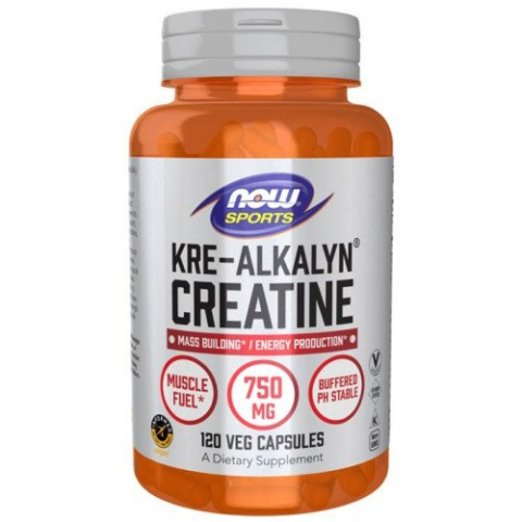 NOW Foods - Kre-Alkalyn Creatine - 120 vcaps NOW Foods - Kre-Alkalyn Creatine - 120 vcaps