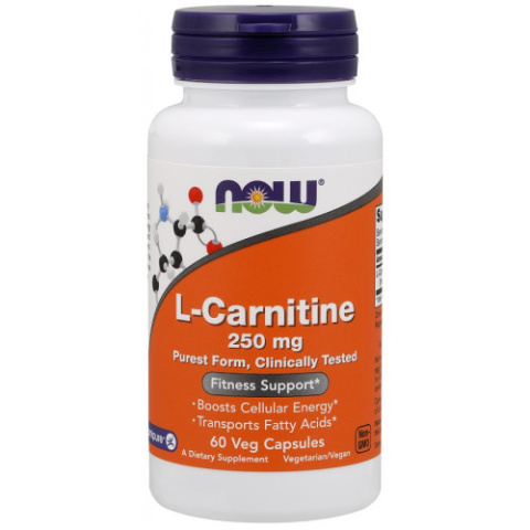 NOW Foods - L-Carnitine - 250mg - 60 vcaps