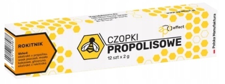 API Effect - Czopki Propolisowe ROKITNIK 12 szt