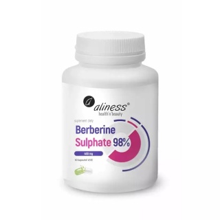Aliness - Berberyna Berberine Sulphate 400 mg - 60 kaps