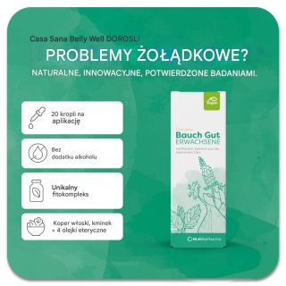 HLH Biopharma - Bauch Gut dla dorosłych – 50 ml