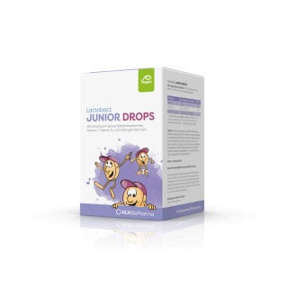 HLH Biopharma - Lactobact JUNIOR DROPS - 180 tabletek do ssania