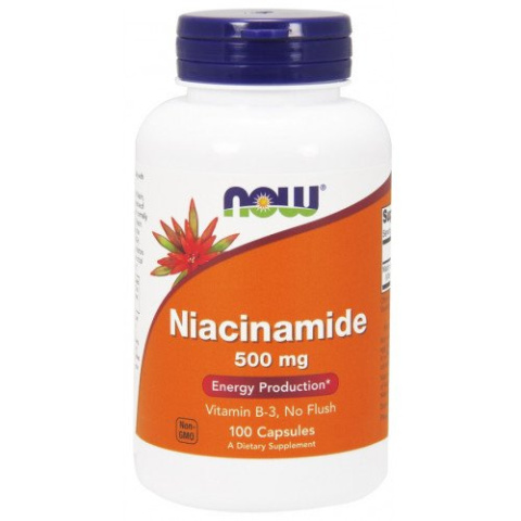 NOW Foods - Niacinamide - 500mg - 100 caps NOW Foods - Niacinamide - 500mg - 100 caps