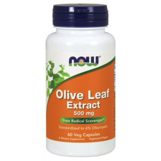NOW Foods - Olive Leaf Extract - 500mg - 60 vcaps