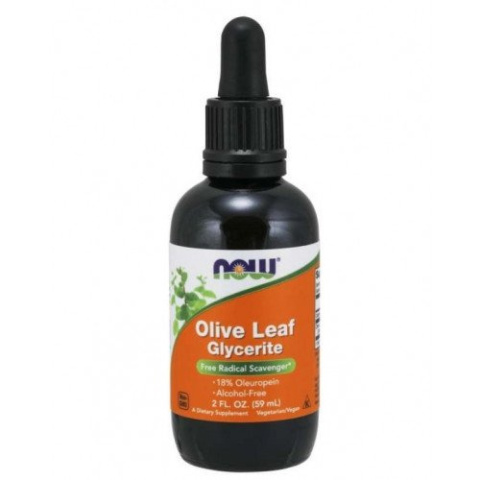 NOW Foods - Olive Leaf Glycerite - 59 ml NOW Foods - Olive Leaf Glycerite - 59 ml