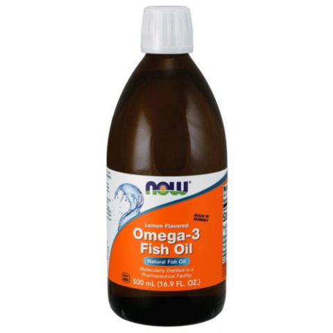 NOW Foods - Omega-3 Fish Oil Liquid - 500 ml NOW Foods - Omega-3 Fish Oil Liquid - 500 ml