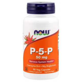 NOW Foods - P-5-P, 50mg - 90 vcaps