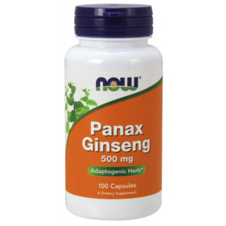 NOW Foods - Panax Ginseng - 500mg - 100 caps