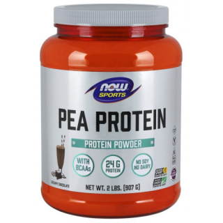 NOW Foods - Pea Protein - Dutch Chocolate - 907 grams