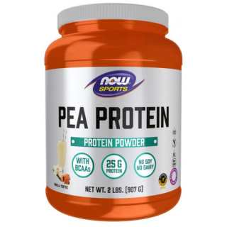 NOW Foods - Pea Protein - Vanilla Toffee - 907 grams