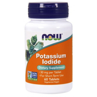 NOW Foods - Potassium Iodide - 30mg - 60 tablets