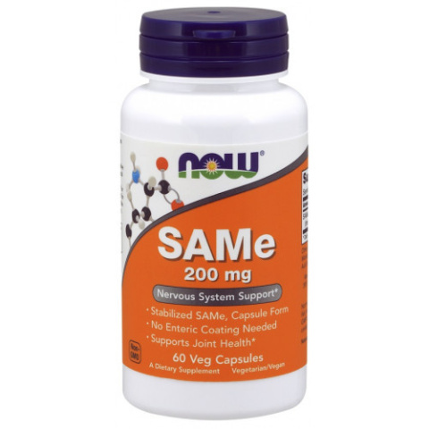 NOW Foods - SAMe - 200mg - 60 vcaps