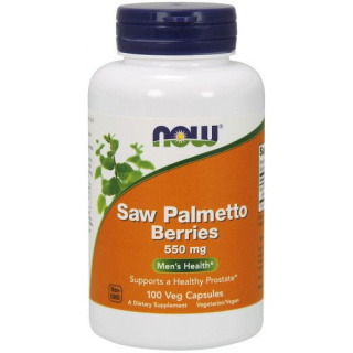 NOW Foods - Saw Palmetto Berries - 550mg - 100 vcaps