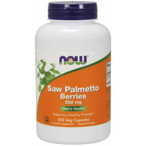NOW Foods - Saw Palmetto Berries - 550mg - 250 vcaps NOW Foods - Saw Palmetto Berries - 550mg - 250 vcaps