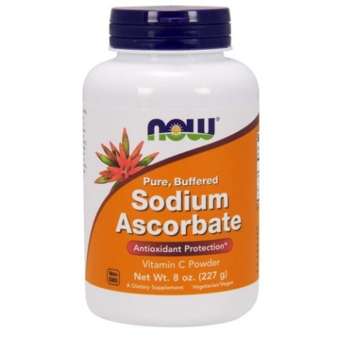 NOW Foods - Sodium Ascorbate - Vitamin C Powder 227 gr