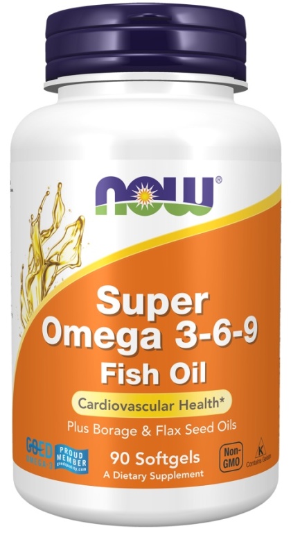 NOW Foods – Super Omega 3-6-9 1200mg - 90 kapsułek