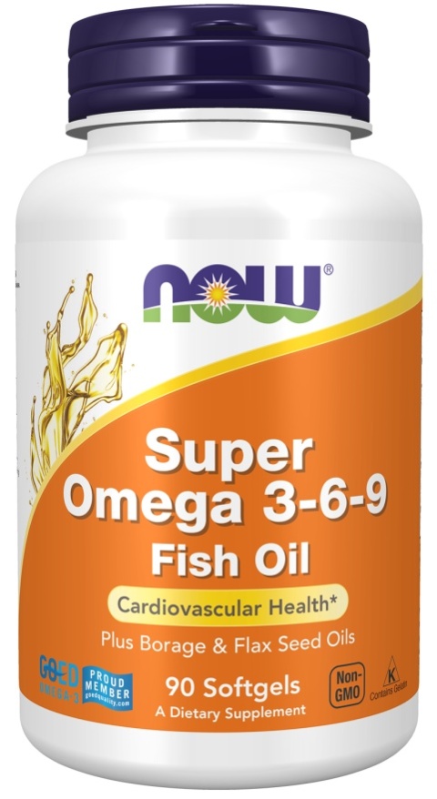 NOW Foods – Super Omega 3-6-9 1200mg - 90 kapsułek