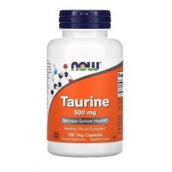 NOW Foods - Taurine 500mg - 100 kapsułek