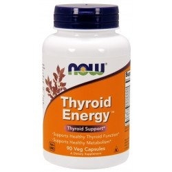 NOW Foods Thyroid Energy – Wsparcie Tarczycy – 90 kapsułek