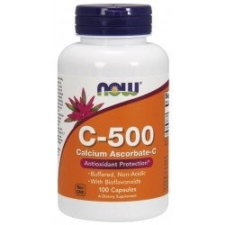 NOW Foods - Vitamin C-500 Calcium Ascorbate-C 100 kapsułek